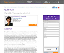 Ask Super Lawyers Answer Page