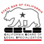 California Board of Legal Specialization logo