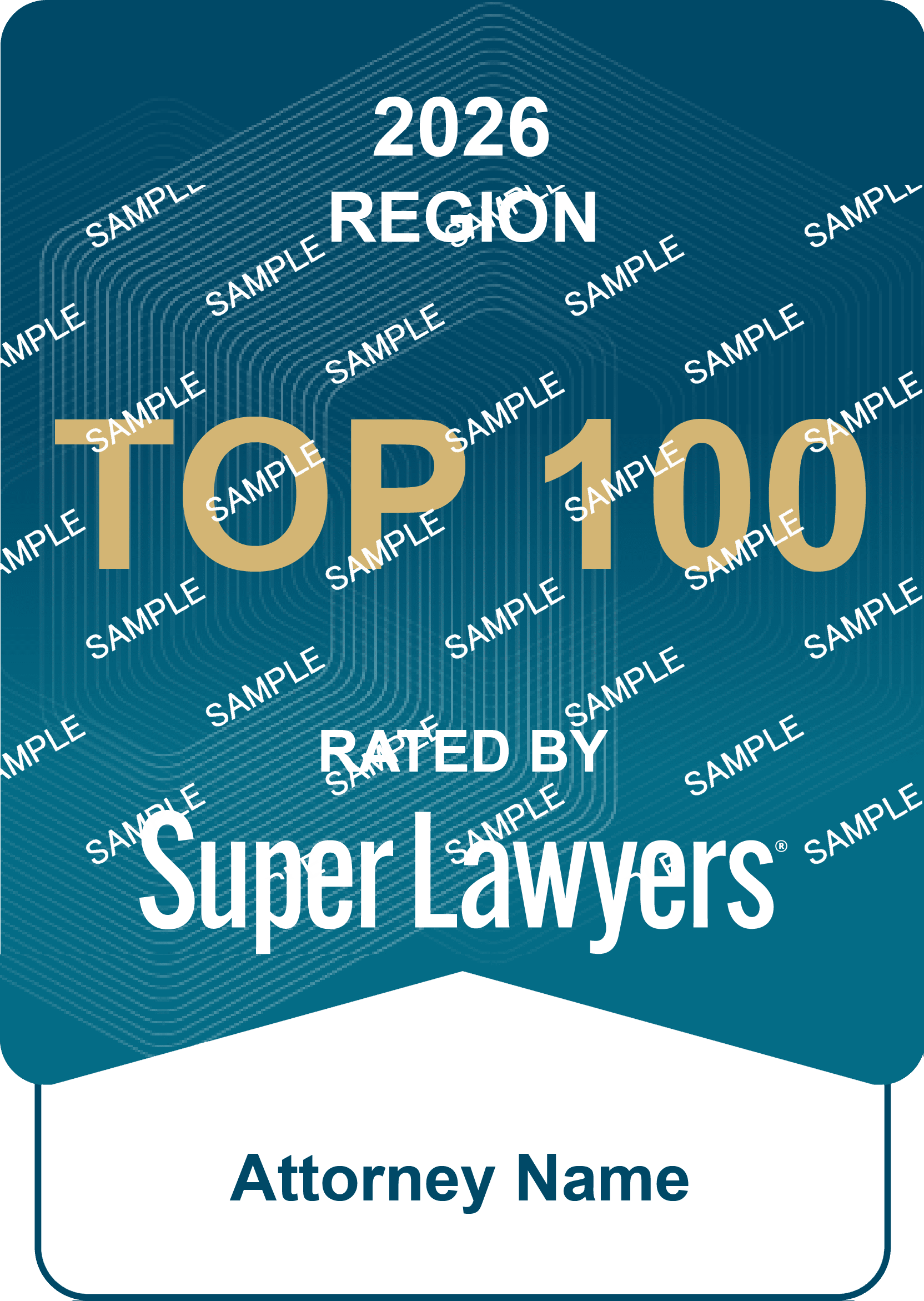 Attorney Top List Badge - Top 100