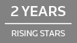 Selected to Rising Stars for 2 years