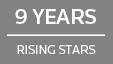 Selected to Rising Stars for 9 years