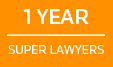 Selected to Super Lawyers for 1 years