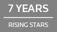 Selected to Rising Stars for 7 years