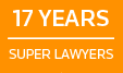 Selected to Super Lawyers for 17 years