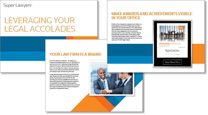 Leveraging Your Legal Accolades