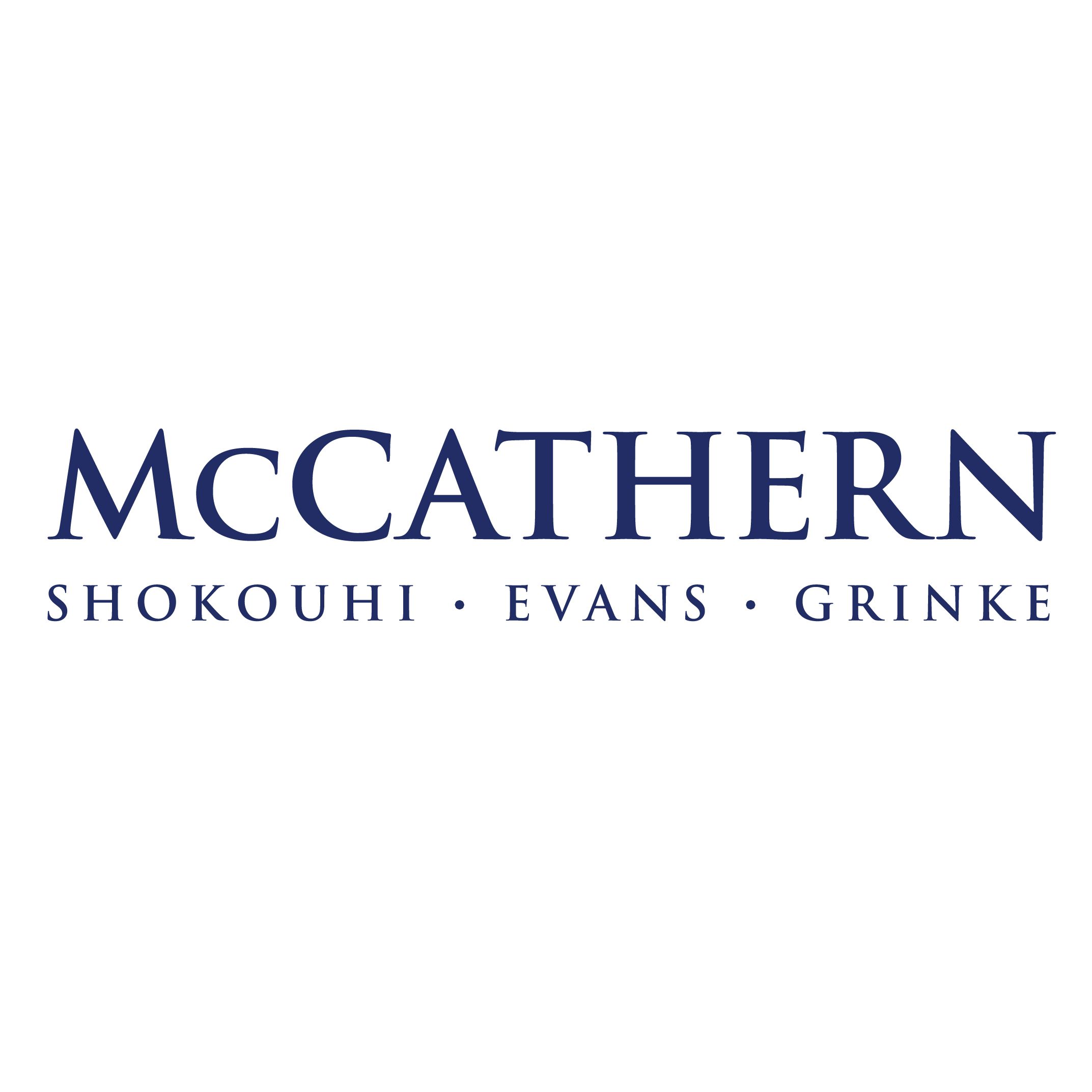 McCathern, Shokouhi, Evans, Grinke law firm logo