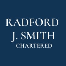 Radford J. Smith, Chartered law firm logo