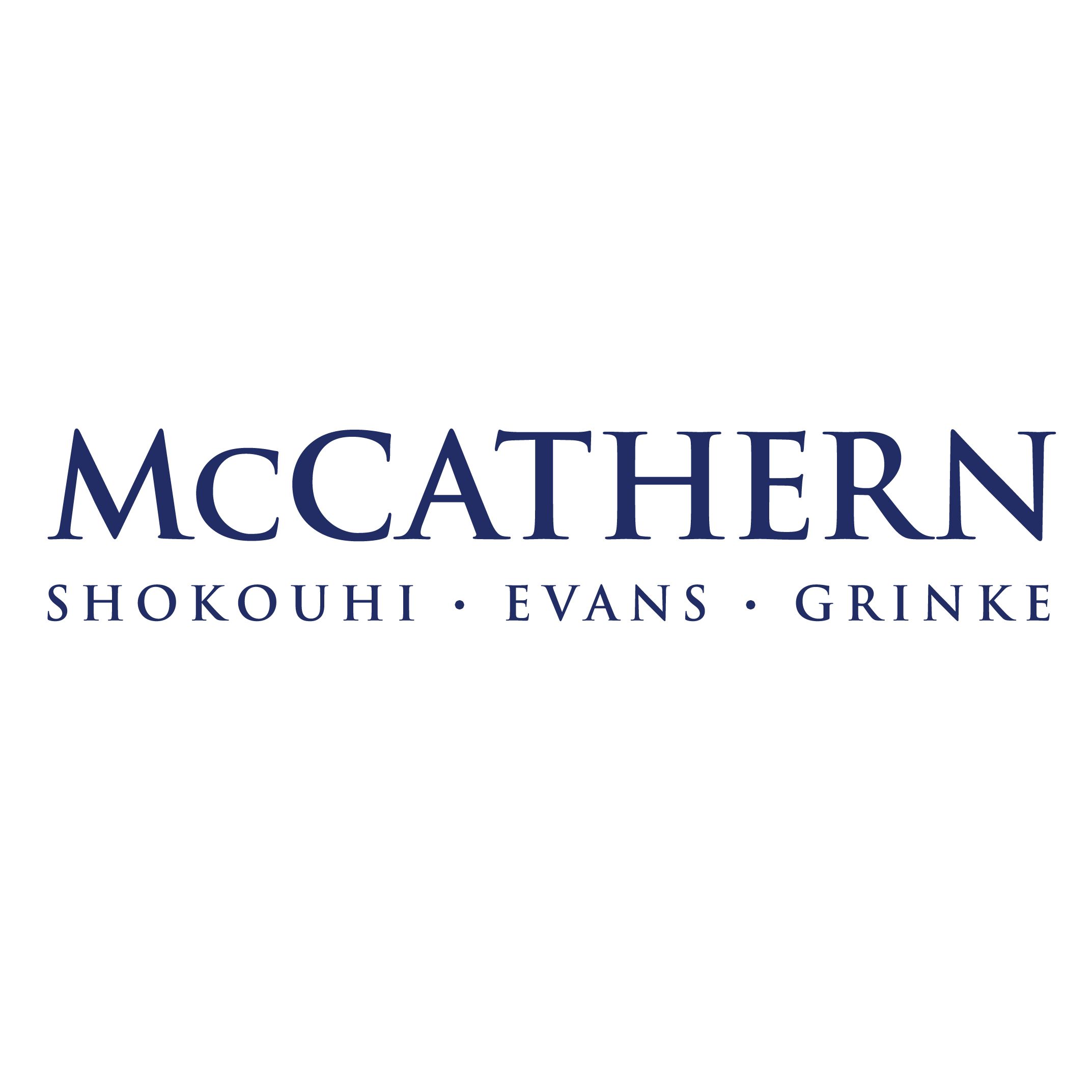 McCathern, Shokouhi, Evans, Grinke law firm logo
