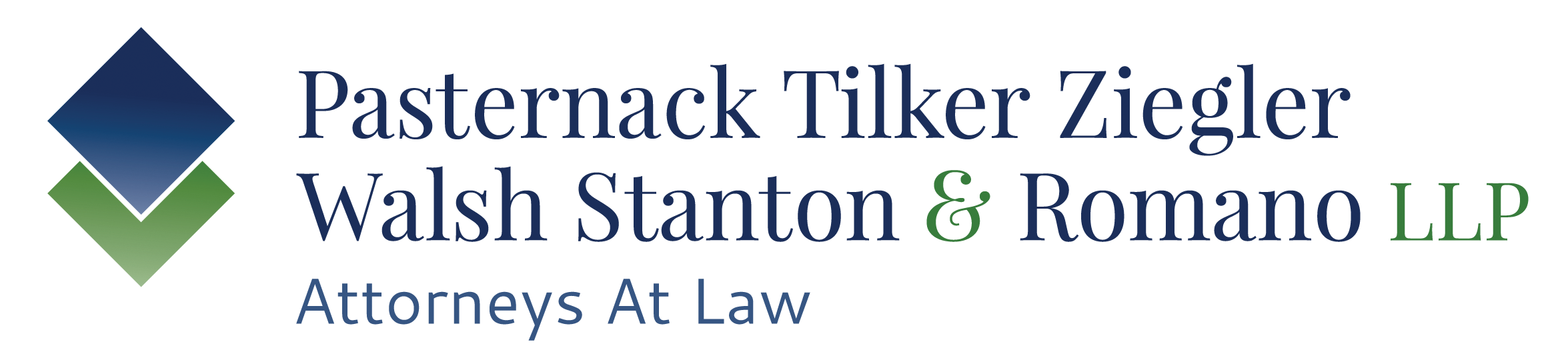 Pasternack Tilker Ziegler Walsh Stanton & Romano LLP law firm logo