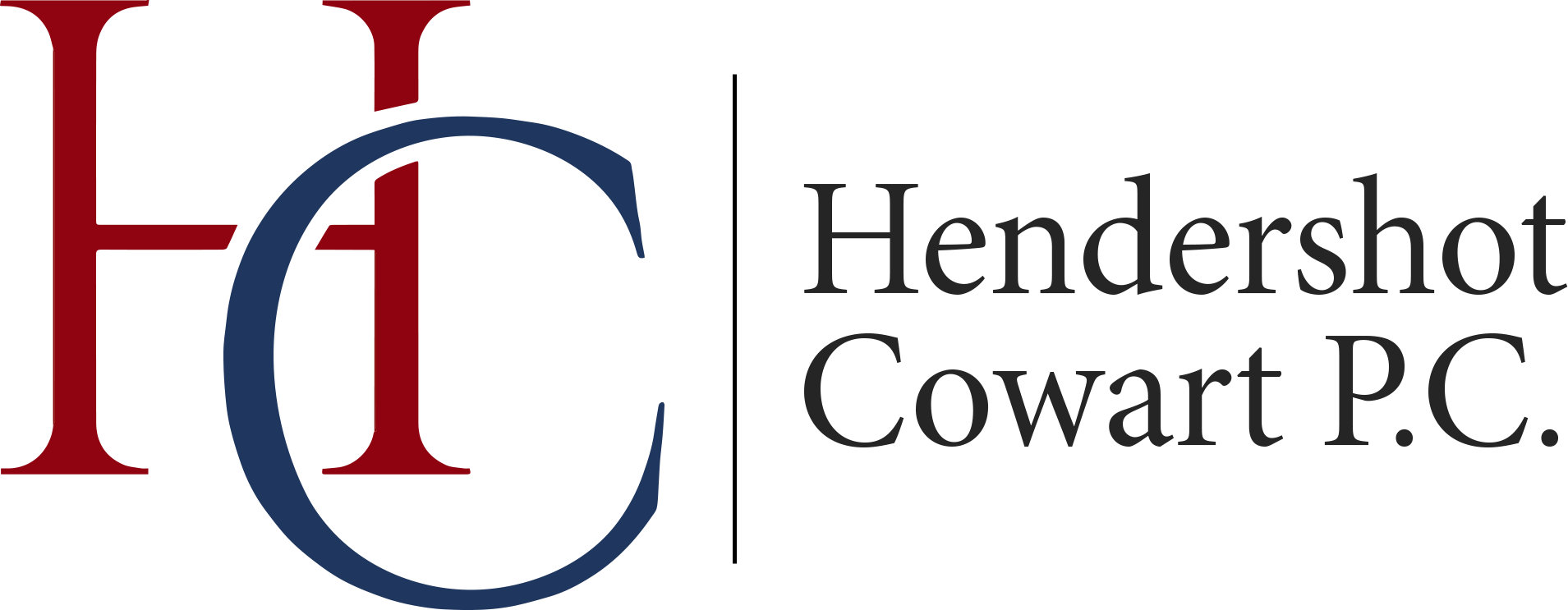 Hendershot Cowart P.C. law firm logo