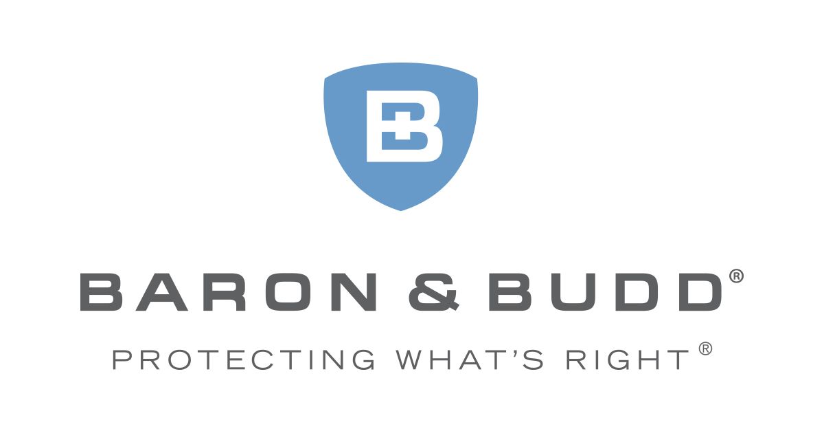 Baron & Budd, P.C. law firm logo